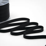 doppio raso 10 mm nero