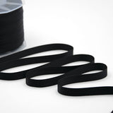 doppio raso 10 mm nero