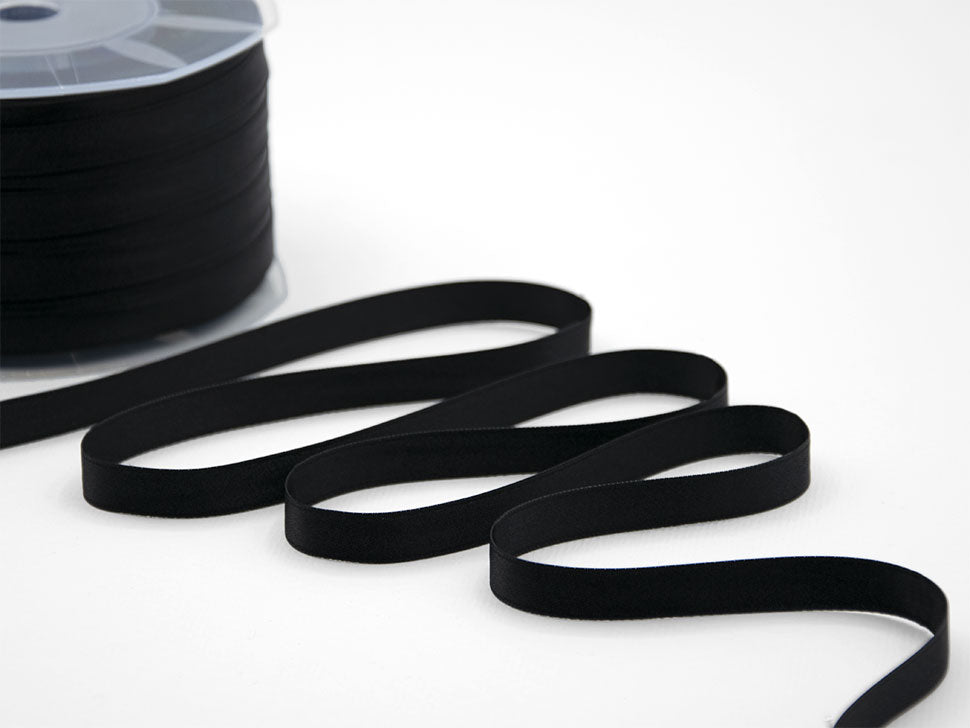 doppio raso 10 mm nero