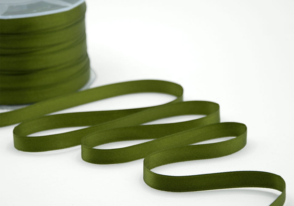 doppio raso 10 mm verde muschio