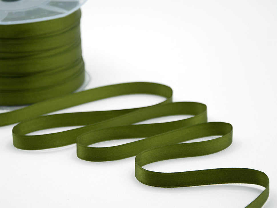 doppio raso 10 mm verde muschio
