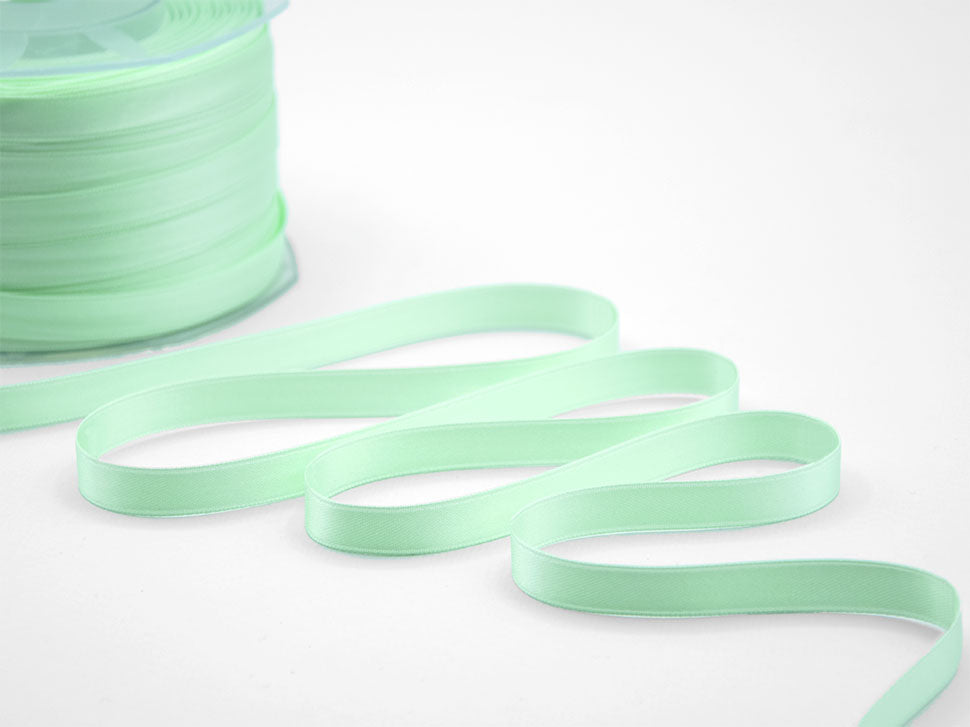 doppio raso 10 mm verde menta