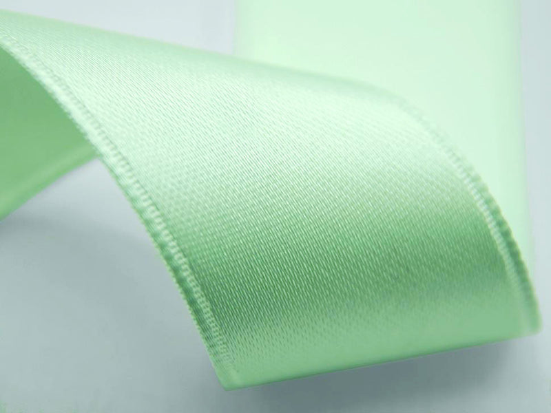 Double Satin 10mm mint green
