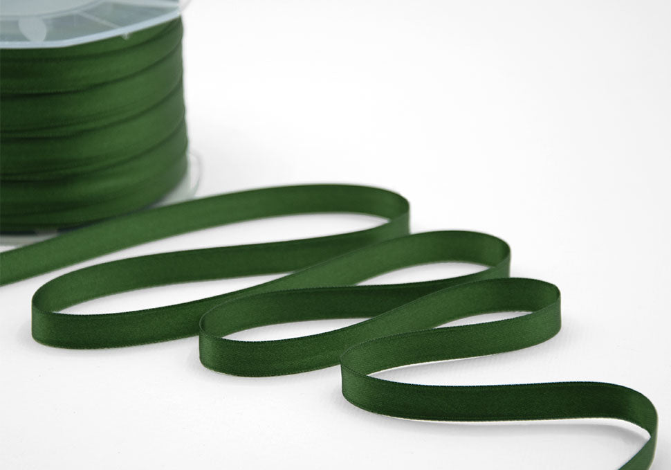 doppio raso 10 mm verde inglese