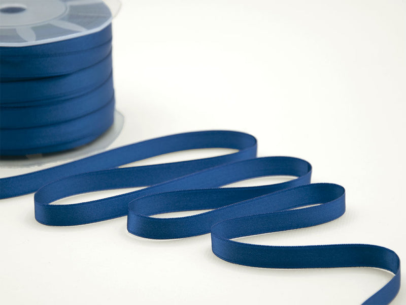 Double Satin 10mm ardoise bleue