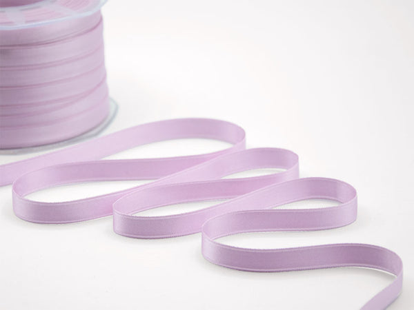 10mm lilac / pink double satin