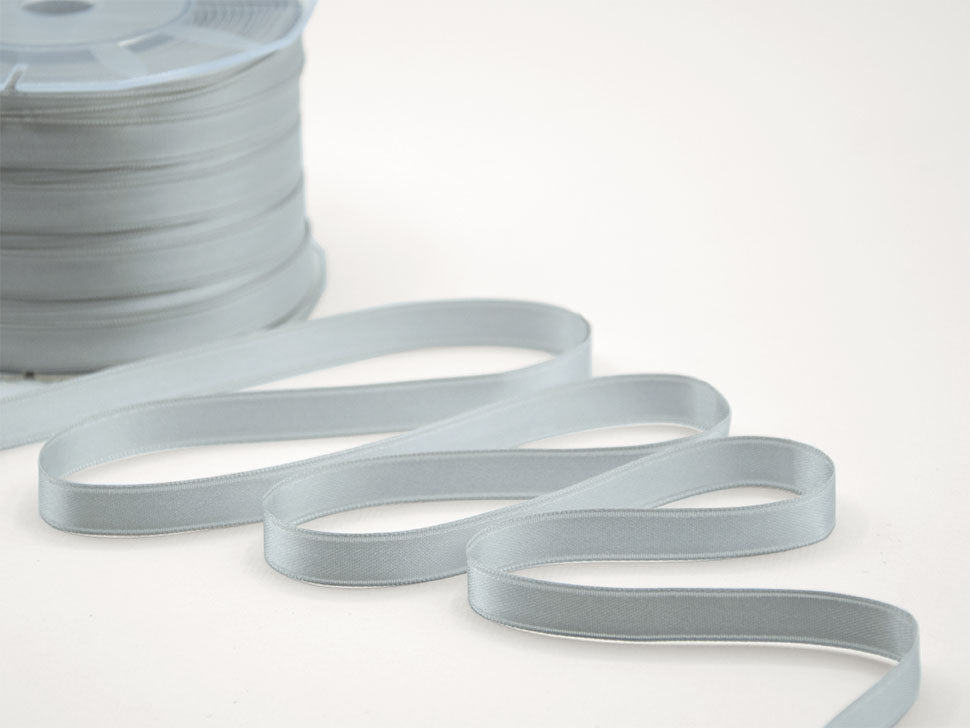 doppio raso 10 mm grigio perla