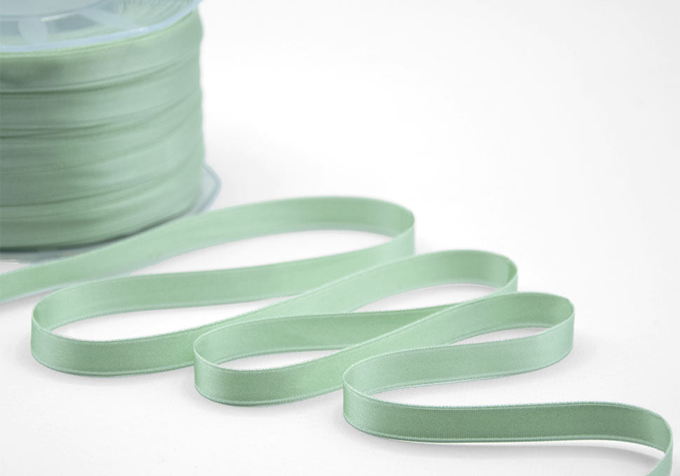 doppio raso 10 mm verde mare