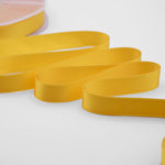 doppio raso 16 mm giallo sole