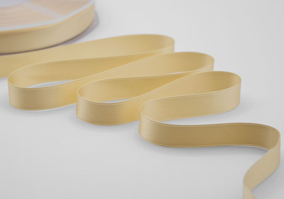 doppio raso 16 mm giallo oro