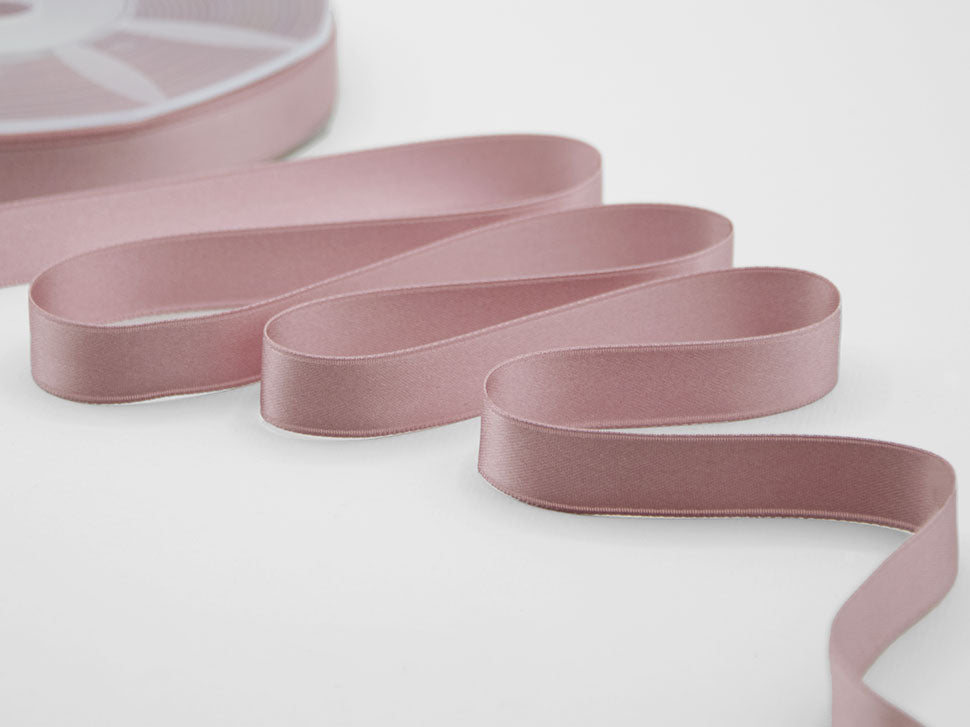 doppio raso 16 mm rosa antico