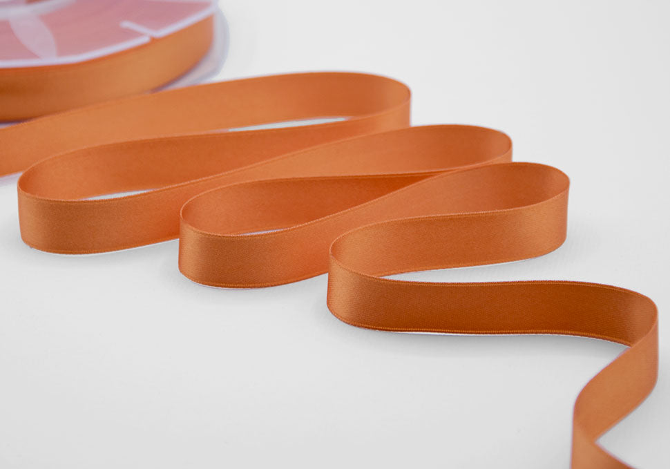 doppio raso 16 mm arancio scuro