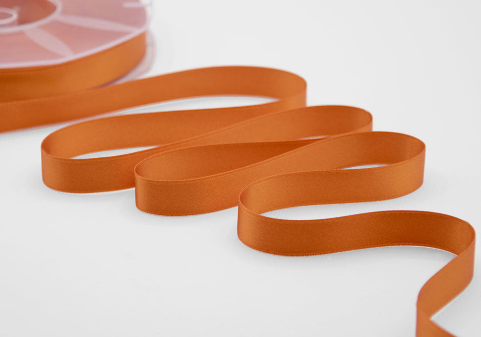doppio raso 16 mm arancio scuro