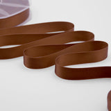 doppio raso 16 mm marrone