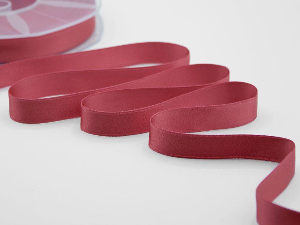 doppio raso 16 mm rosso corallo