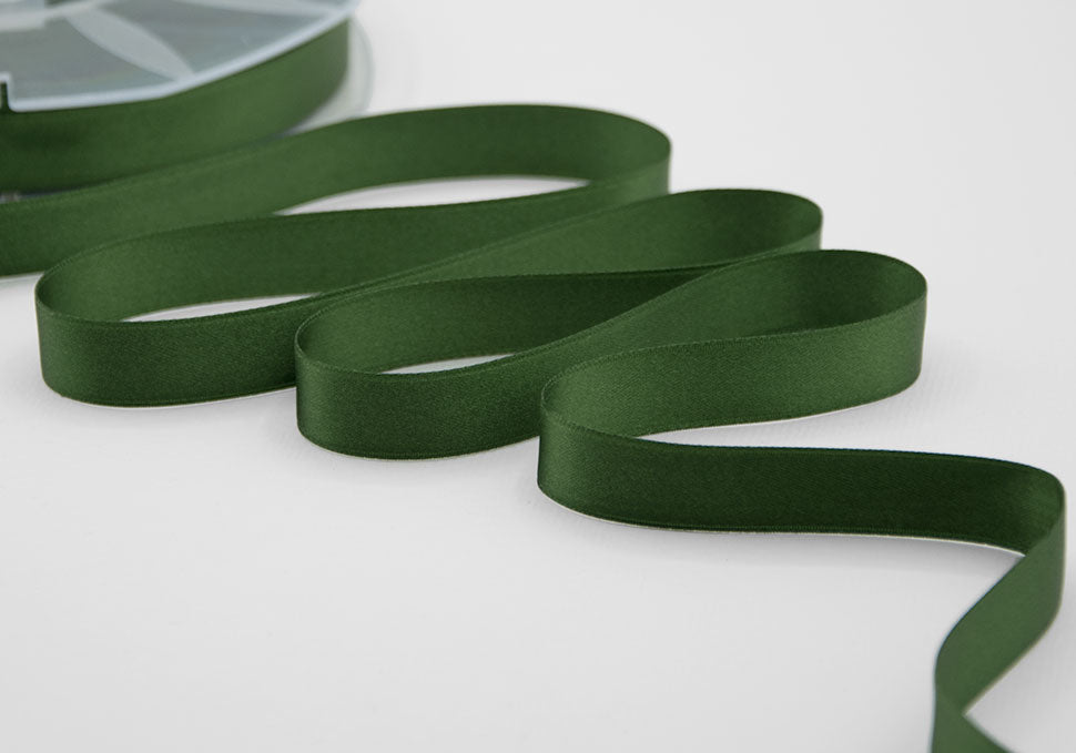 doppio raso 16 mm verde inglese