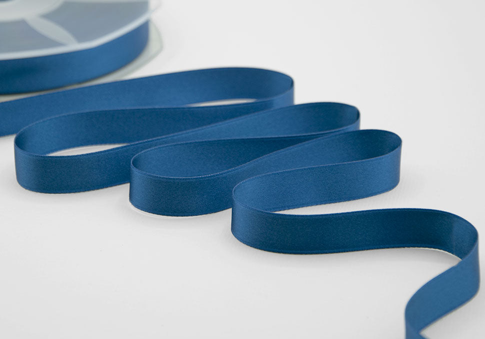 doppio raso 16 mm blu ardesia