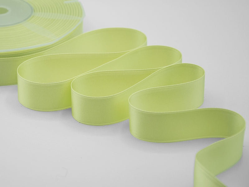 Double Satin 25mm acid green