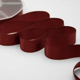 doppio raso 25 mm bordeaux