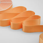 doppio raso 25 mm arancio albicocca