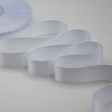 doppio raso 25 mm bianco ottico
