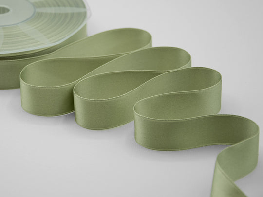 doppio raso 25 mm verde salvia