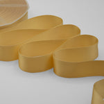 doppio raso 25 mm giallo oro