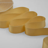 doppio raso 25 mm giallo oro