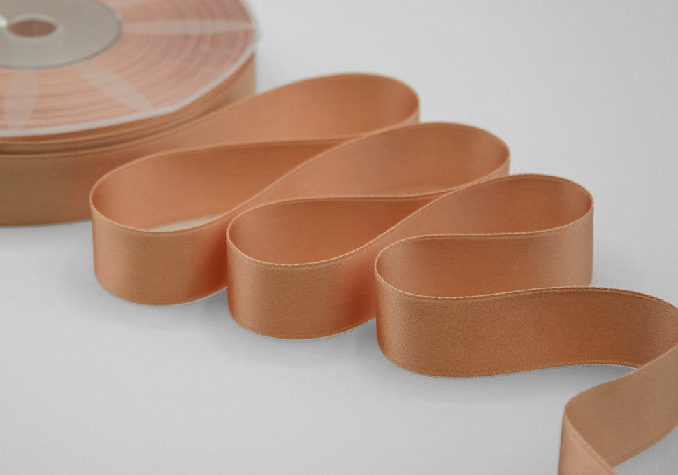 doppio raso 25 mm salmone