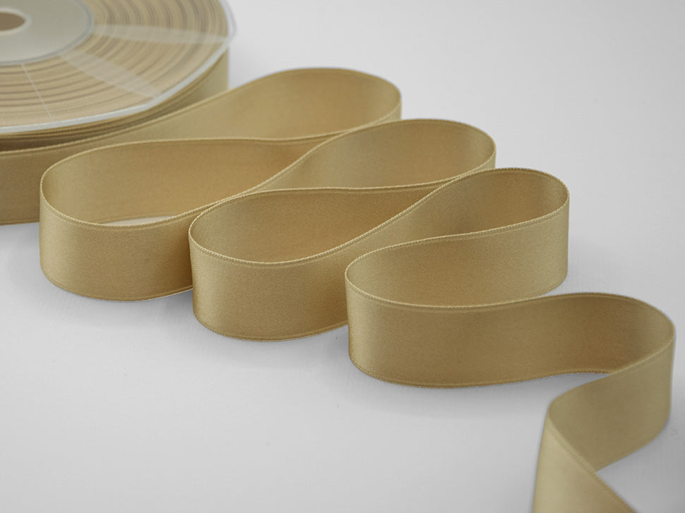 doppio raso 25 mm beige