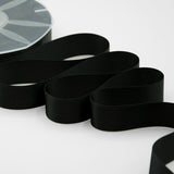 doppio raso 25 mm nero