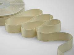 doppio raso 25 mm avorio