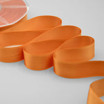 doppio raso 25 mm arancio pesca