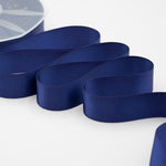 doppio raso 25 mm blu scuro