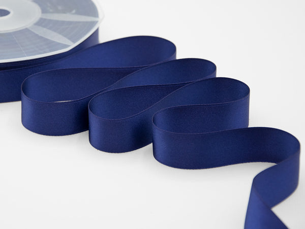 Double Satin 25mm dark blue