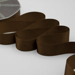 doppio raso 25 mm marrone