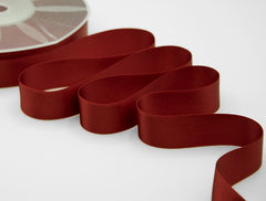 doppio raso 25 mm amaranto