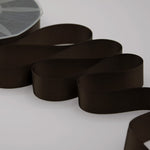 doppio raso 25 mm cacao