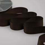 doppio raso 25 mm cacao