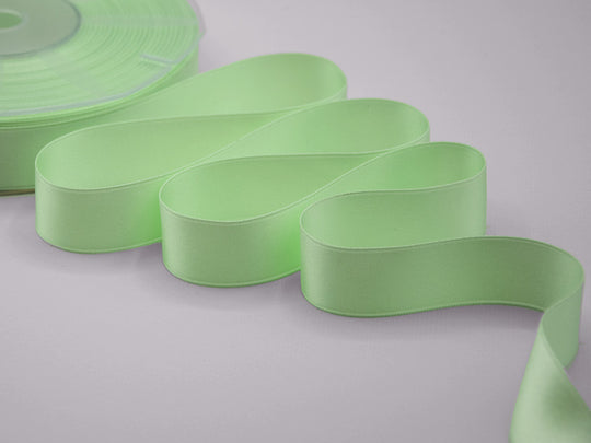 doppio raso 25 mm verde menta