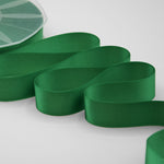 doppio raso 25 mm verde smeraldo
