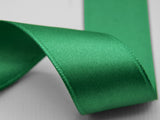 Doppio Raso 25mm verde smeraldo