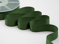 doppio raso 25 mm verde inglese