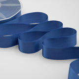 doppio raso 25 mm blu cina