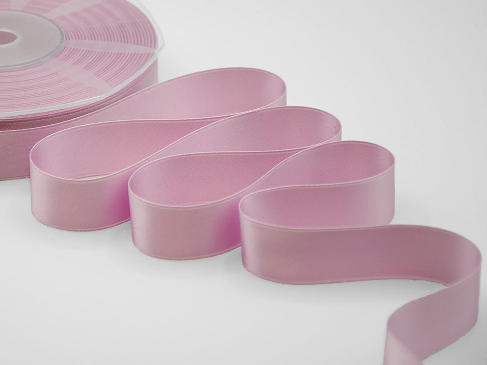 doppio raso 25 mm lilla/rosa
