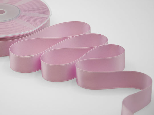 doppio raso 25 mm lilla/rosa