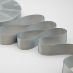 doppio raso 25 mm grigio scuro