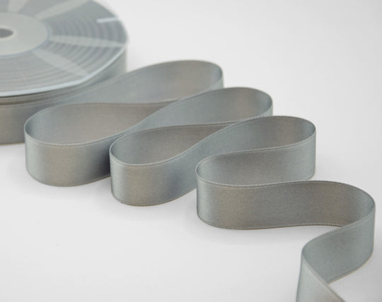 doppio raso 25 mm grigio scuro