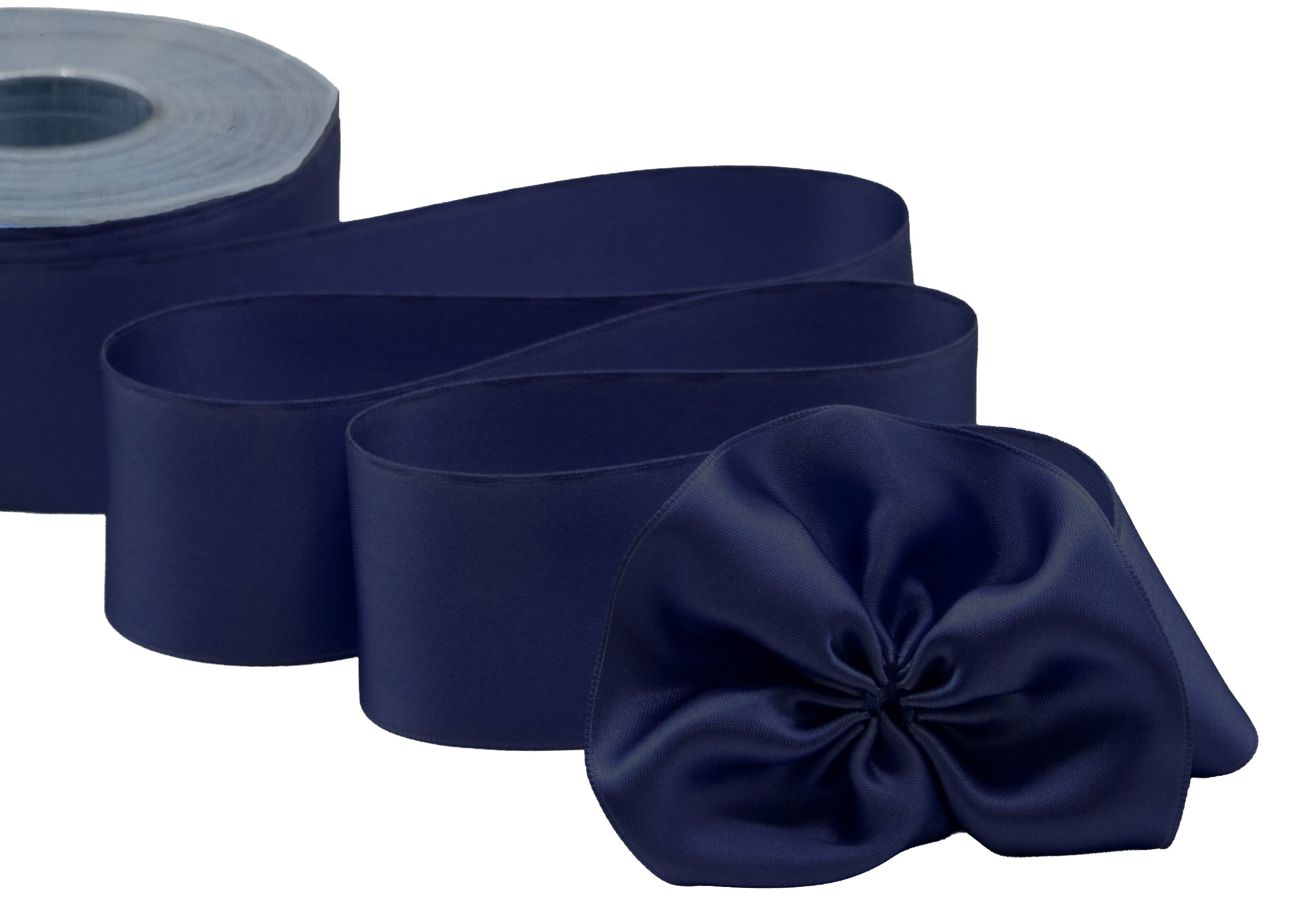 doppio raso tirante laterale 30 mm blu notte