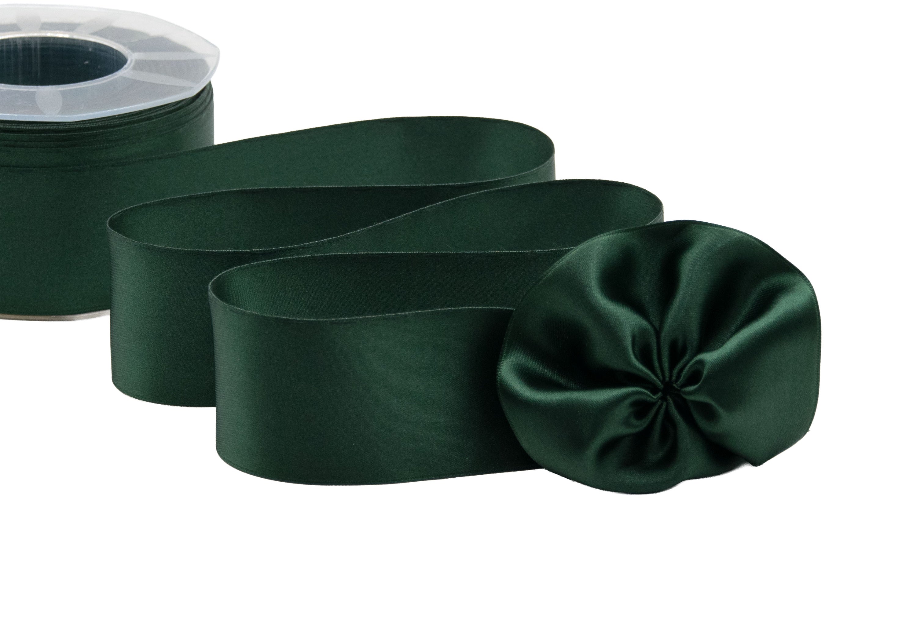 doppio raso tirante laterale 30 mm verde foresta